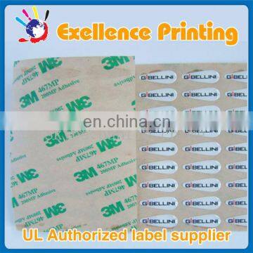 high quality kinds of customized 3d label made in ningbo