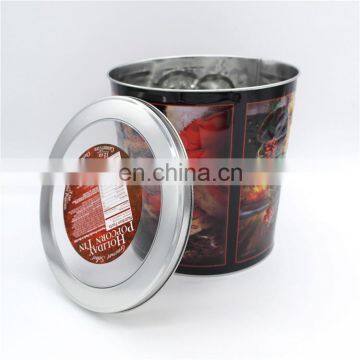 Durable Food Safe Hot Saled Wholesale Popcorn Tin Can Bucket photo-4