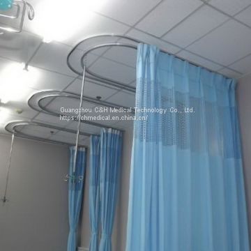 Ceiling Mount Cubicle Bed Round Curtains for Hospital Patient Beds Rooms