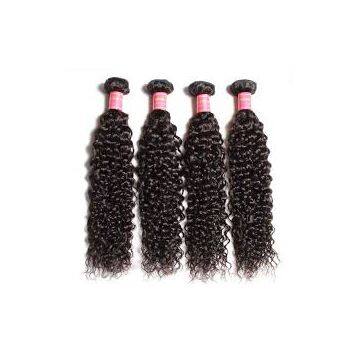 Indian Virgin Jerry Curl 20 Inches Malaysian Virgin Hair Silky Straight