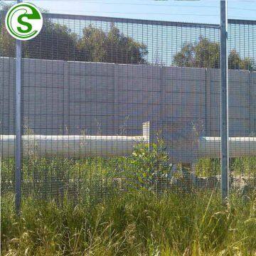 Theftproof strong defensive security mesh 358 fence