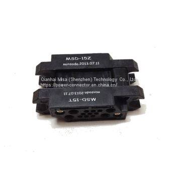 35A 15Pin JONHON DL15 Plug Socket High Current Power and Signal Integrity Power Connector photo-2