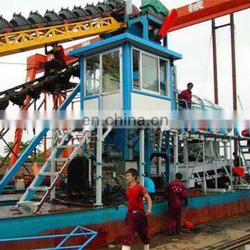 200m3/h Gold Panning Dredge Machinery Boat