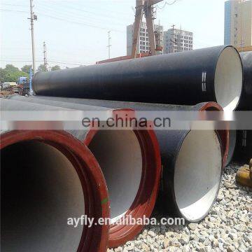 ISO2531 EN545 EN598 DN80~DN2000 Ductile Iron Pipe Class K9 Pricing