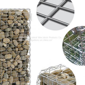 Stable Galvanized Gabion Baskets 2.0 - 4.0 Mm Wire Diameter For Feature Walls