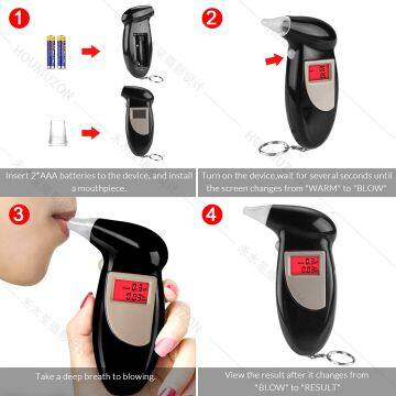 Professional Breath Alcohol Tester Police Breathalyzer photo-3