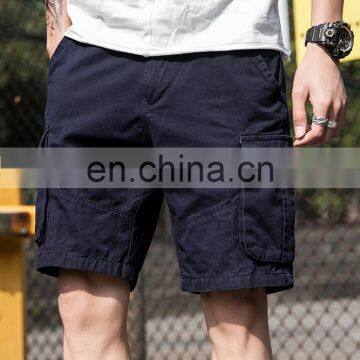 Amazon Cotton Sweatpants 2020 Casual Workpants Pockets Print Men's Beach Pants Foreign Trade Shorts photo-5