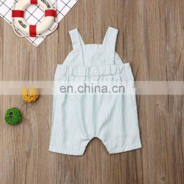 2019 Baby Summer Clothing Newborn Infant Baby Girl Boy Watermelon Stripe Romper Sleeveless Overalls Outfits Playsuits 0-24M photo-6