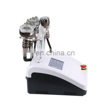 2019 Hot Selling Vacuum rf Tripolar 6 in 1 40K Ultrasonic Cavitation Body Massage Weight Loss Body Slimming Beauty