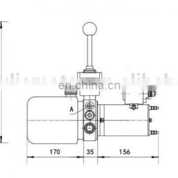 12Volt 24Volt Hydraulic Power Pack Unit For Manual Electric Stacker photo-2