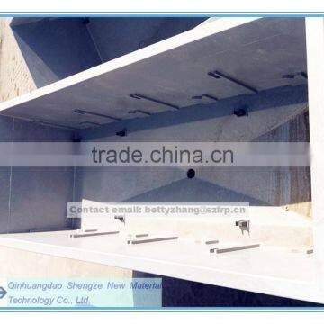 FRP reaction tank, GRP graphene reaction basin, fiberglass tank