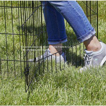 Chain Button Homes for Pets Folding Metal Carriers Cage Dog Metal Pet for Sale photo-5