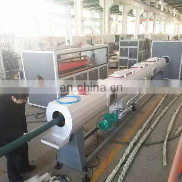Plastic PVC Conduit Pipe Making Machine Extrusion Line/ PP PE Water Pipe Production Line