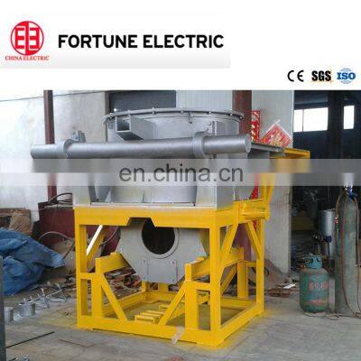 150kg Induction Cored Melting Furnace / Line-frequency Cored Induction Furnace