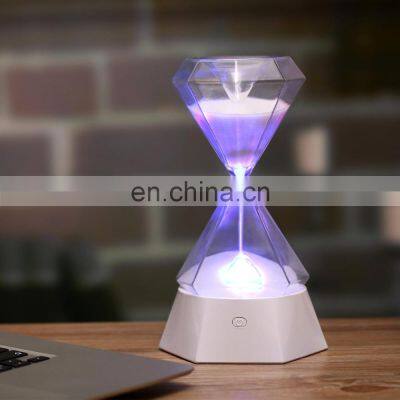 Sandglass Sleep-assistant Night Lamp Touch Sensor Night Light for Kids Room photo-3
