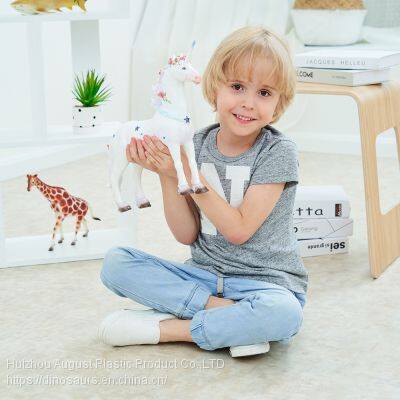 Realistic Unicorn Action Figure Western Mythology Creature 3D Unicorn Figure White Horse With Spiral Horn Horse Model Toys photo-4