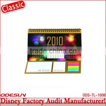 Disney factory audit manufacturer's 2014 desk calendar 144208