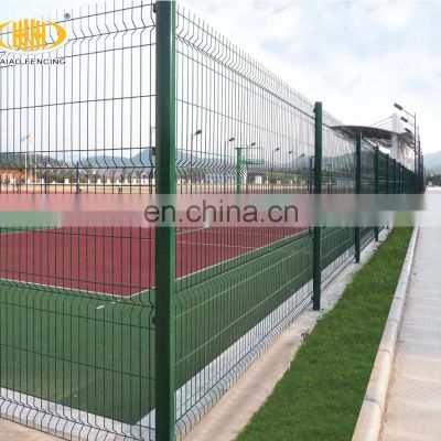 Powder coated garden fence panels welded wire mesh fence