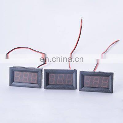 Digital Voltmeter DC 10A Red Blue Green LED Amp Panel Car Current Monitor Tester 4.5-30v Voltage Meter photo-5