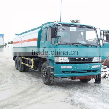 Hot sale jiefang faw 20000liter heavy oil tanker truck