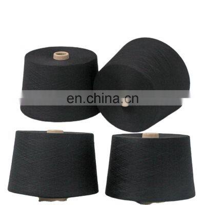 China Supplier Hand Knitting Dyed 100% Polyester Spun Yarn 30/1 Polyester Spun Yarn