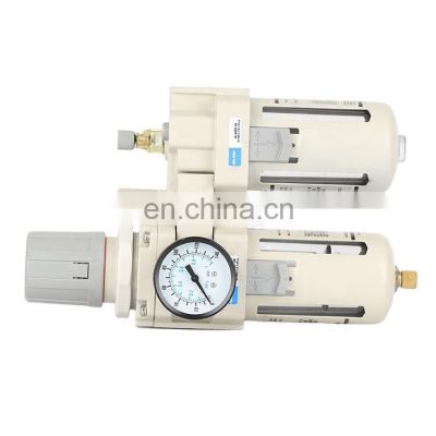 AC4010-04D Automatic Units G1/2 Air Source Treatment Pneumatic Air Filter Regulator And Lubricator With Auto Drain