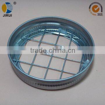 70mm Silver Metal Lug Cap With Steel-Wire Mesh Sieve for Manson Jar photo-3