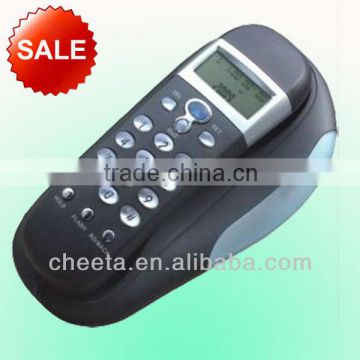 wall mounted trimline telephone with display