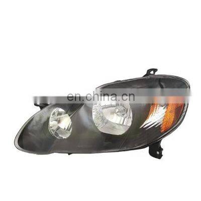 For Toyota 2003 Corolla Usa Head Lamp black 8115002360 8111002370 81110-02370 81150 02350 Car Headlamps Auto Headlamps Headlight