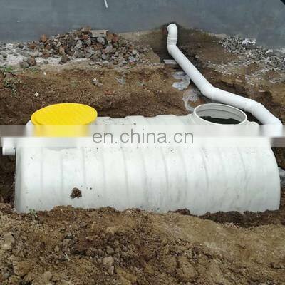 Underground Biodigester for Waste Water Treatment FRP Septic Tank Mini biogas digester mini sewerage digester