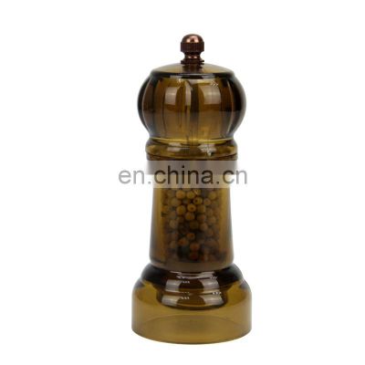 Adjustable Coarseness grinder, umber color salt and pepper grinder