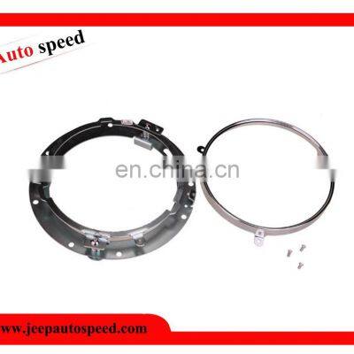 7'' Silver Bracket for Jeep Wrangler JK photo-4