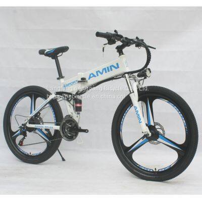 21speed 26*16inch Magnesium Wheel Bicycle Aluminum Alloy Folding Electric Mountain Bike