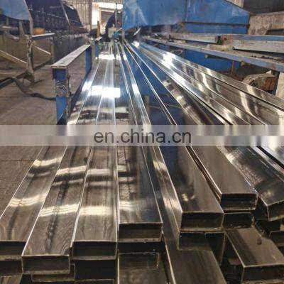 2inch Thick Polish Surface Stainless Steel Square Rectangle Tube 304L