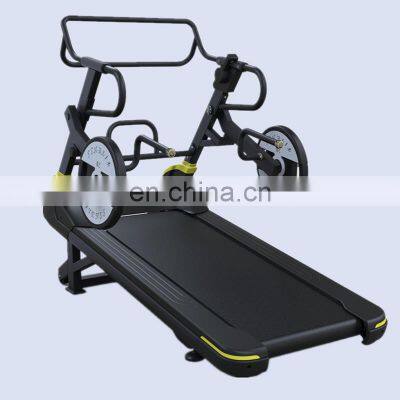2021 MND Fit Multiwork Shandong Running machine Self powered treadmill body building machine  MND- Y500 Curve treadmill
