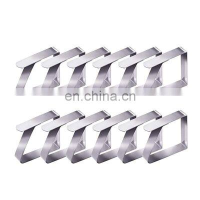 Metal Stamping Bending Table Cloth Tight Clip Stainless Steel  Fix Clamp Metal Retaining Clip Metal Machining Parts