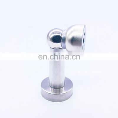Round Knob Stainless Steel Door Stopper With Screws for Door Stop in Home photo-2