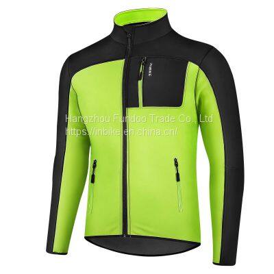 INBIKE Cycling Jackets Men Thermal Fleece Lined Cold Weather photo-3