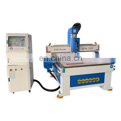 Jinan Leeder CNC woodworking carving milling cutting router table 1325/2030/2040 machinery for plastic solid wood acrylic price