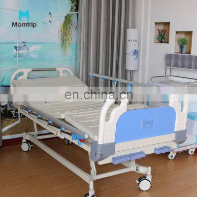 3 Years Warranty Customized Color Three Functions Icu Electric Hospital Bed Luxury Equipment Hospital Bed