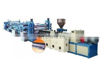 KLHS 2021 Pvc Corrugated Tile Machine /roof Tile Roll Forming Machine /plastic Making Machine Pultrusion Profile Forming photo-2