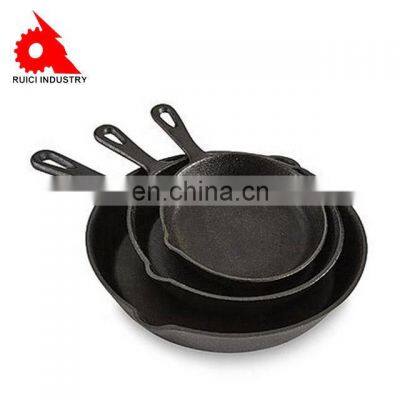 Cast Iron Frying Pans Cookware Set Household Kitchen Cooking Tool photo-3