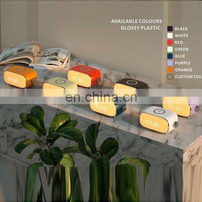 Red Wake Up Electronic Programming Timing Best Price Charging For Fast Mobile Phone Holder Wireless Charger photo-2