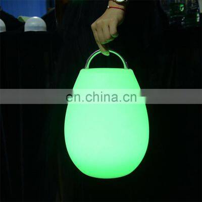 remote control indoor outdoor led lamp rechargeable outdoor table lights