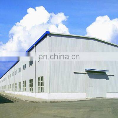 Low Cost Prefab Metal Workshop Steel Structure Construction Workshop House