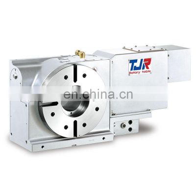 HR-320 hydraulic power 4 axis milling machine rotary table TJR index table