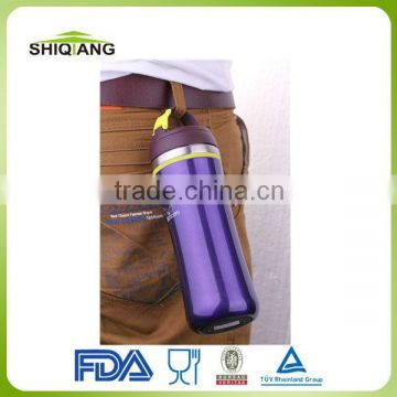 350ml stainless steel vacuum coffee bottle with carabiner BL-8060-A