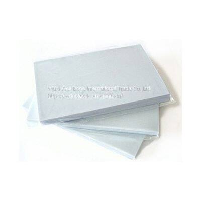 Pvc Coated Overlay Film for id Card 0.08mm