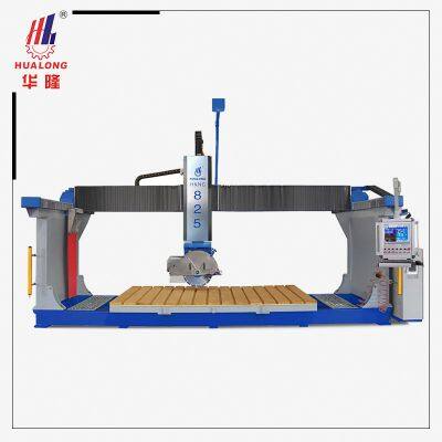 Stone Cutting Machine 5 Axis Cnc Bridge Saw Marble 3d Engraving Router Granite Tiles Stone Machinery