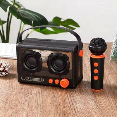 Mic Condenser Mini Karaoke Set Home Party Speaker Arcade Machine For Kids&adults Bluetooth Audio Power Amplifier Module